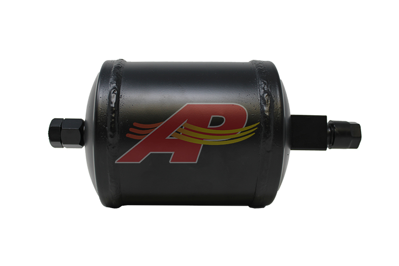 804-5501 - Receiver Drier, Aftermarket - 101mm x 190mm - #6 Female O-Ring, Inlet x #6 Male O-Ring, Outlet
