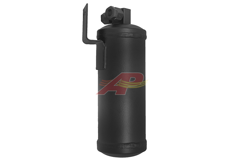 Receiver Drier 76mm x 272mm 6 Male ORing, Inlet x 6 Female O