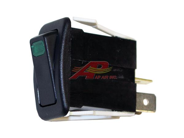 206-744 - Rocker Switch, A/C, Bobcat / Massey Ferguson