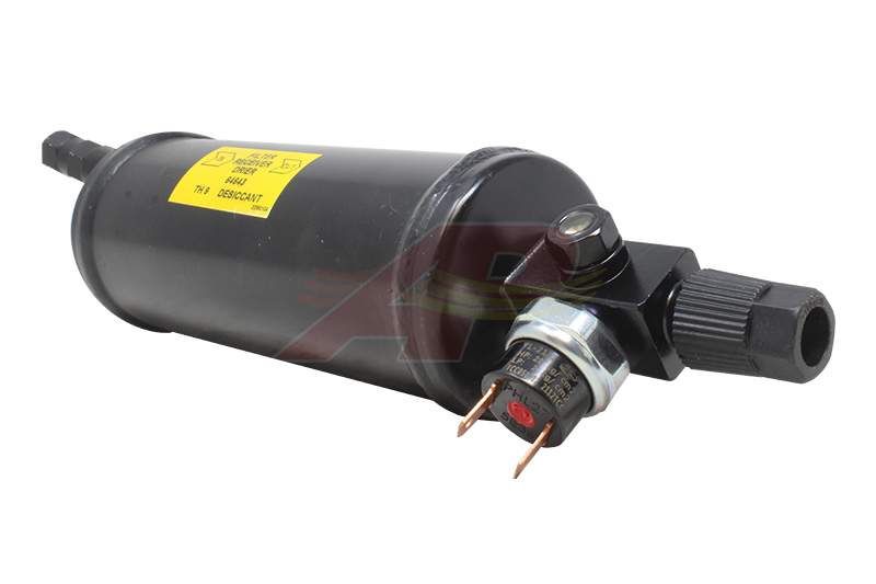 Receiver Drier, OE Konvekta 63mm x 256mm 6 Male ORing, Inlet x 6